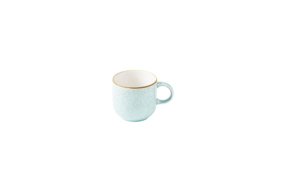 Stonecast Duck Egg Bubble Mug * 28cl H: 8cm Dia: 8.5cm