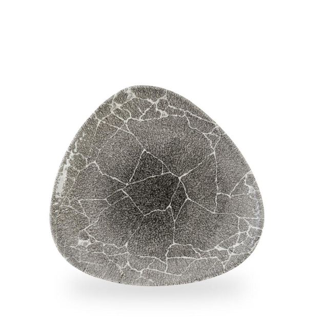 Kintsugi Reverse Quartz Black Lotus Plate 26,5cm