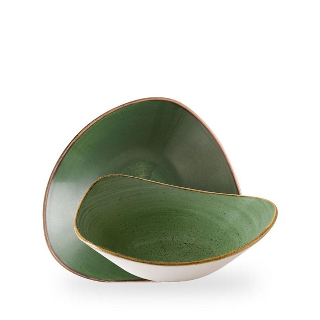 Stonecast Sorrel Green Lotus Bowl 23.5cm 60cl