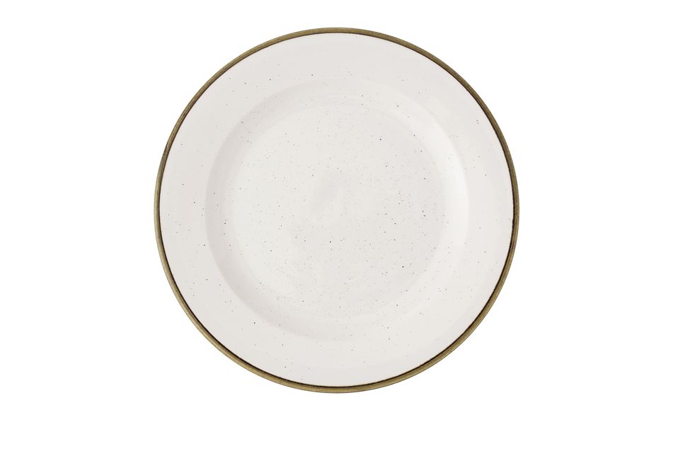 Churchill Stonecast Barley White / Profile Plate / 30.5cm