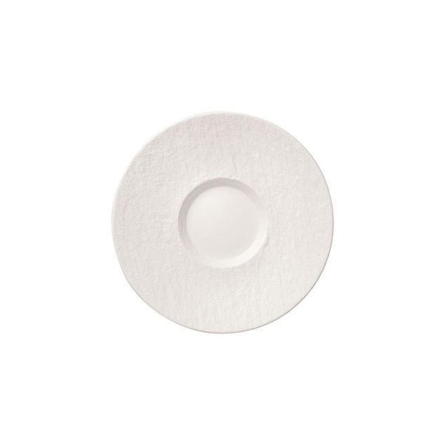 Manufacture Rock blanc Saucer white coffee cup 17,3 cm 270g