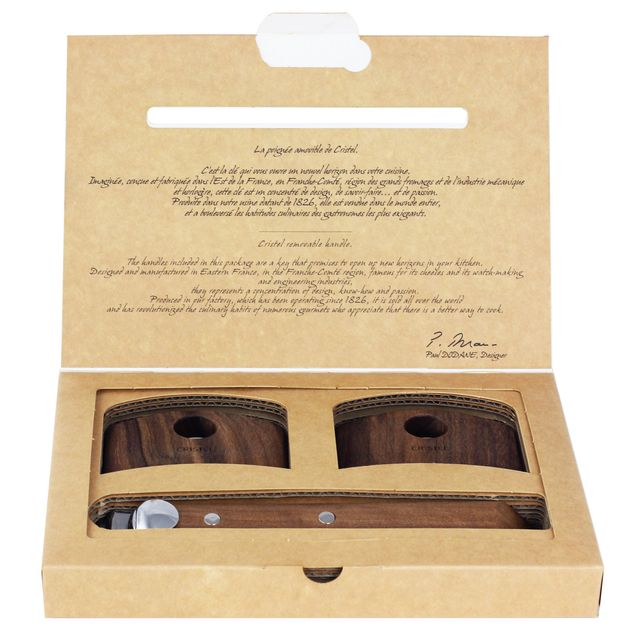 Set 1 Handle And 2 Side Handles - Casteline Removable -