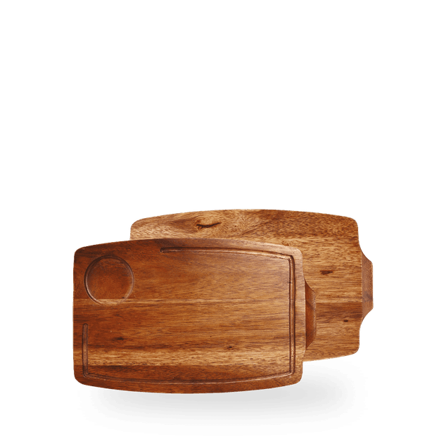 Wood Rectangular Serving Board 34 X 22Cm