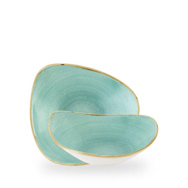 Stonecast Mint Lotus Bowl 23,5cm