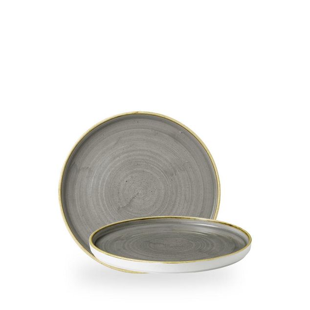 Stonecast Grey Walled Tallerken 21Cm