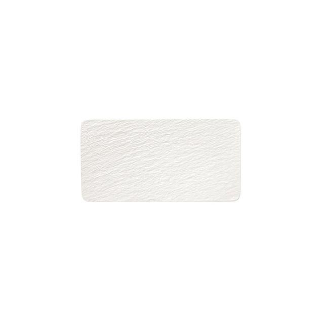 The Rock White Glacier Rectangular Plate 350x180x15mm