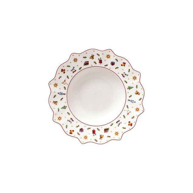Toy's Delight Deep plate white 34 cl 26,4 cm 732g