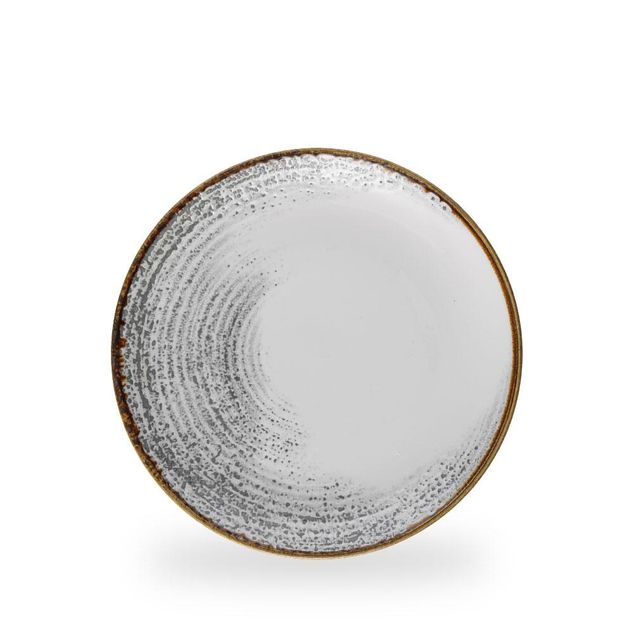 Homespun Accents Jasper Grey Evolve Coupe Tallerken 26Cm
