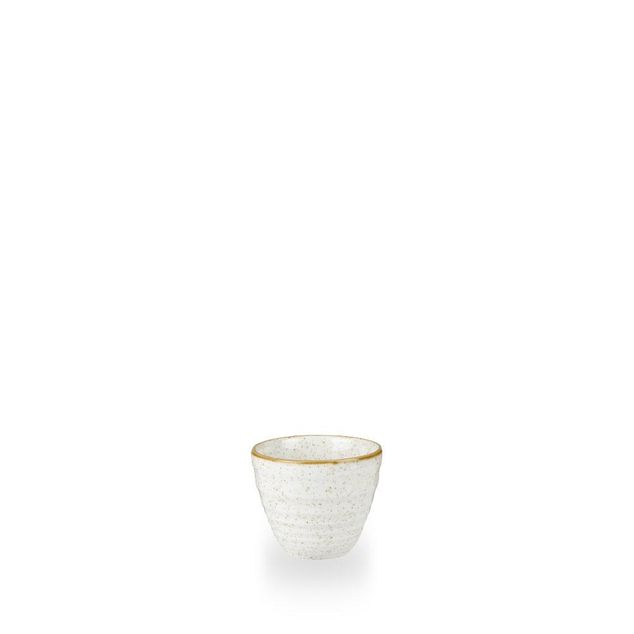 Stonecast Barley White Ripple Chip Mug 9.5 X 8.3Cm