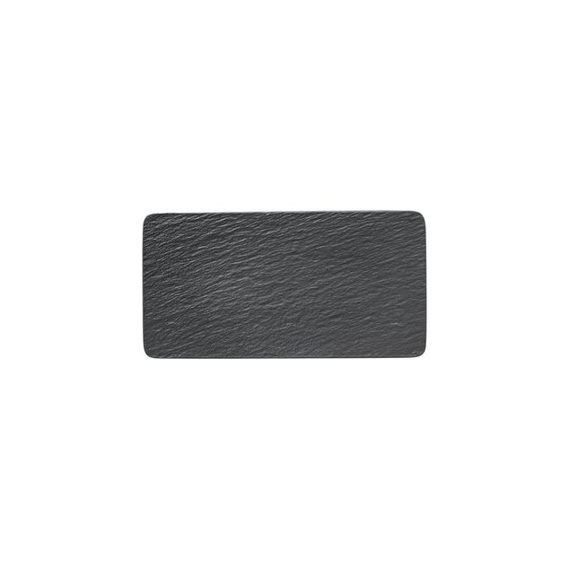 The Rock Black Shale Rectangular Plate 350x180x15mm