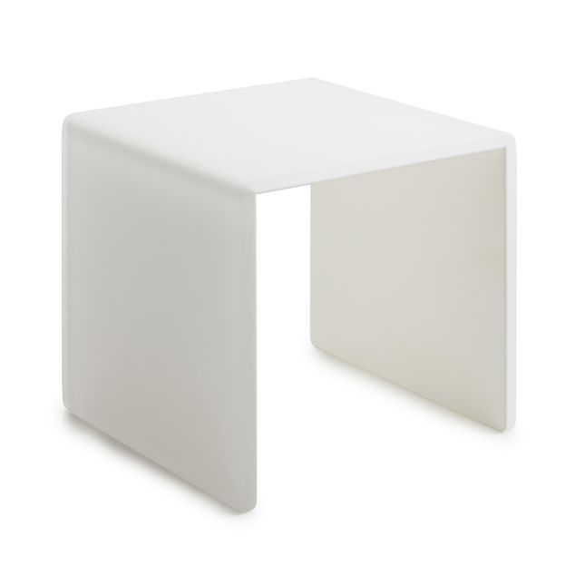 Mealplak High Square Buffet Nacryl White