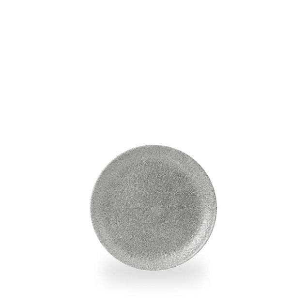 Raku Jasper Grey Evolve Coupe Tallerken 16.5Cm