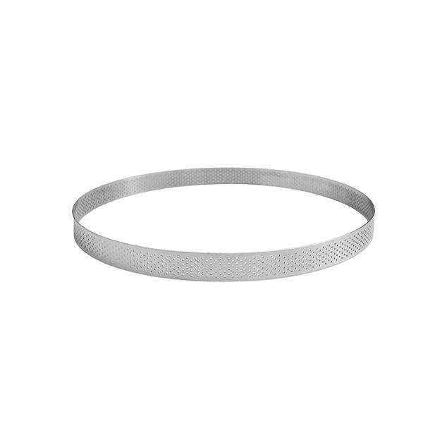 GOBEL St/st Perforated rings diameter 100mm, height 20mm