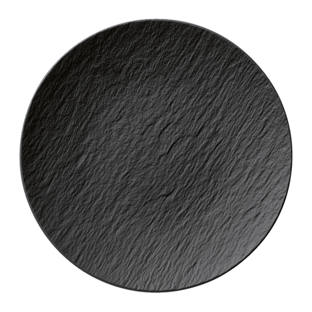 The Rock Black Shale Flat coupe plate 285x285x35mm