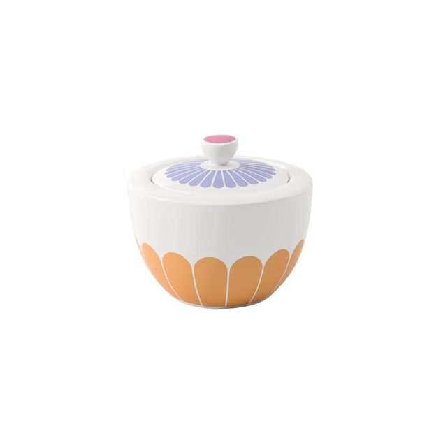 Fleur couleur Sugar bowl 27 cl 190g