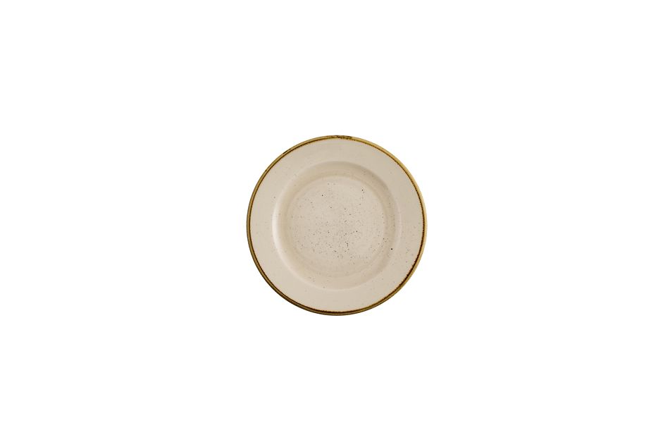 Stonecast Nutmeg Cream / Profile Plate  / 21cm