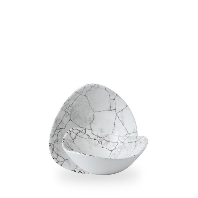 Studio Prints Kintsugi Agate Grey Lotus Bolle 18.5Cm