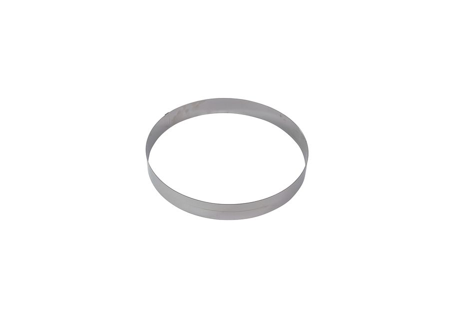 GOBEL St/st mousse ring - Thickness 8/10th - Ø120 mm h45 mm