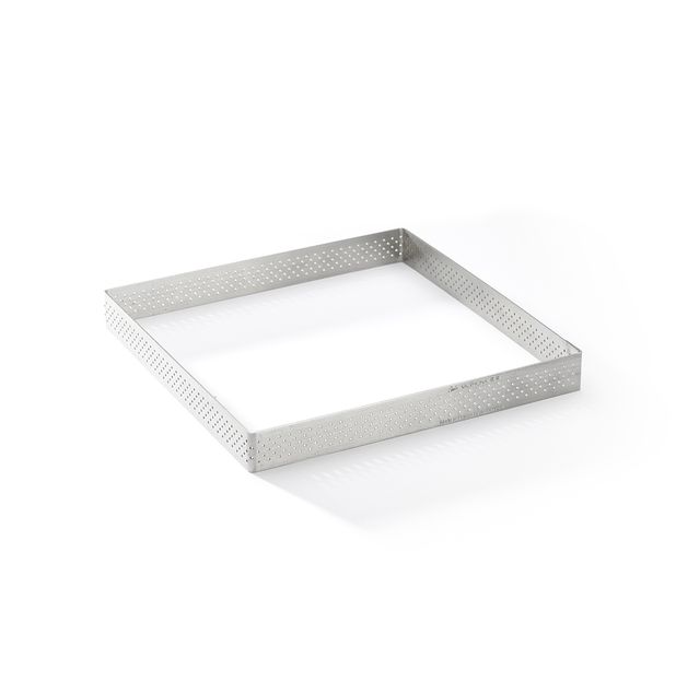 Sqaure Ring Perforated L 17.5 H2 Cm