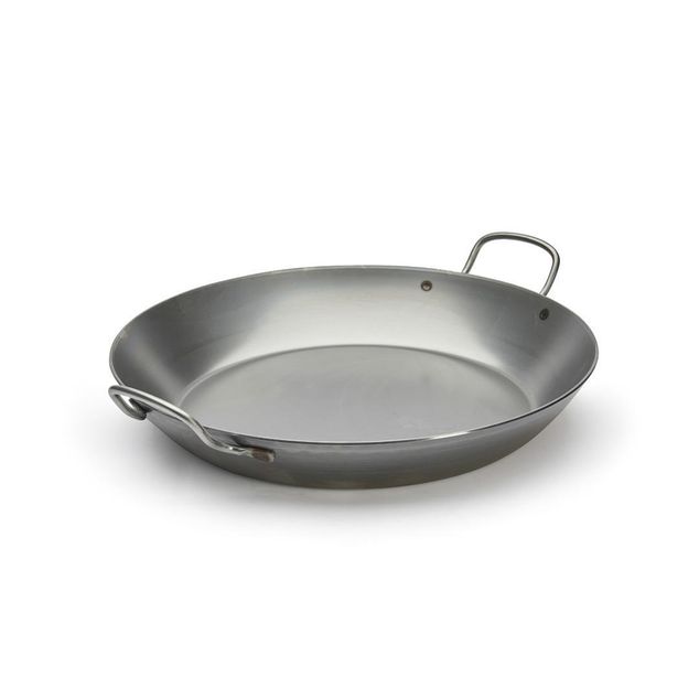 Steel Frying Pan W/ 2 Handles Carbone P