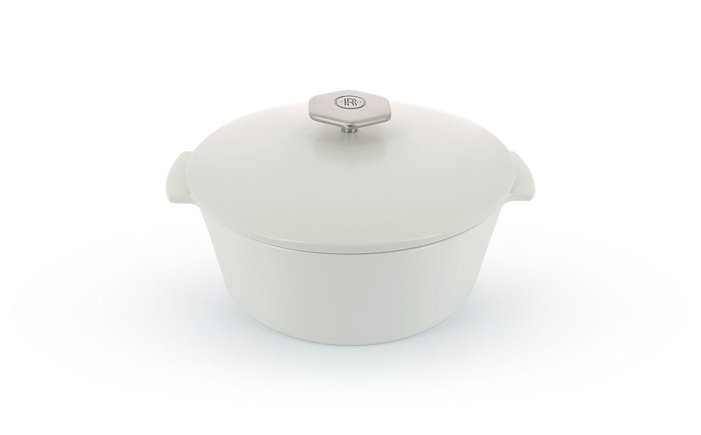 Revolution 2 Rund Cocotte 10.25''/26Cm Satin-White Induction