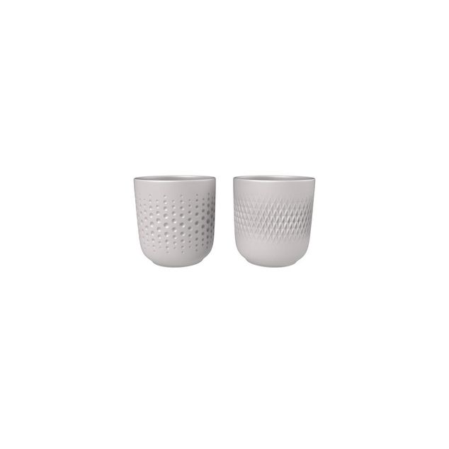 Manufacture Collier blanc Mug set 28 cl 8,5 cm 470g