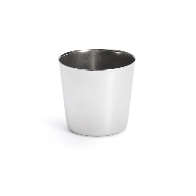 St. Steel Dariole Mold Dia:80 Mm H:8 Cm