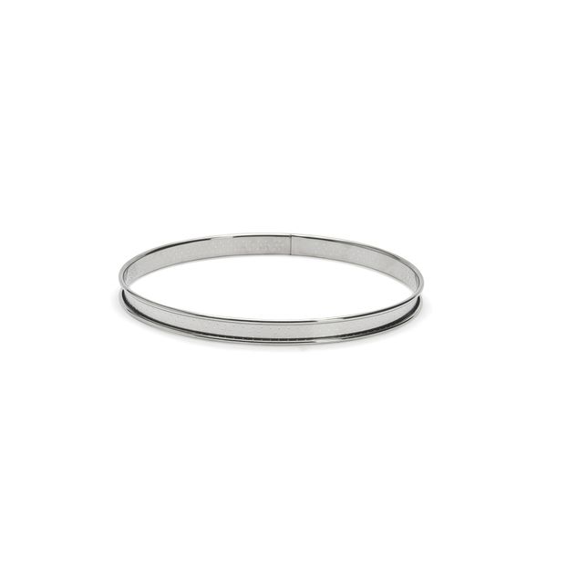 Perforated Tart Ring Rolled Edge H 24 Cm