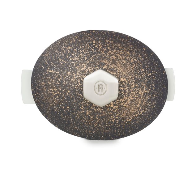 Revolution 2 Handle Lokk For Oval Cocott Matt Slate Style Cosmos Gold
