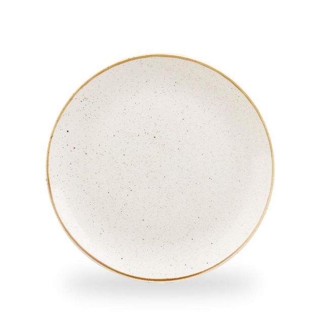 Stonecast Barley White Evolve Coupe Tallerken 28.8Cm