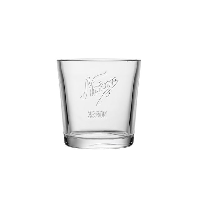NORGESGLASS kjøkkenglass stablebare 24 cl 6 stk