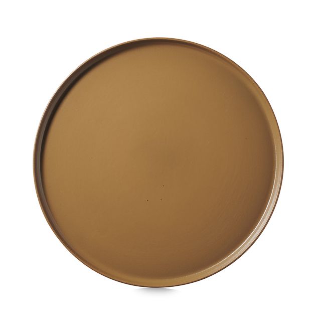 CONTRE JOUR Plate 30cm Mocha brown