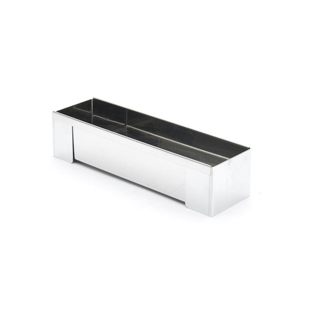 Squar Yule Log St/Steel Rem. Ends 30X8 Cm