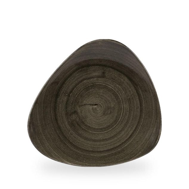 Stonecast Patina Iron Black Lotus Tallerken 26.5Cm