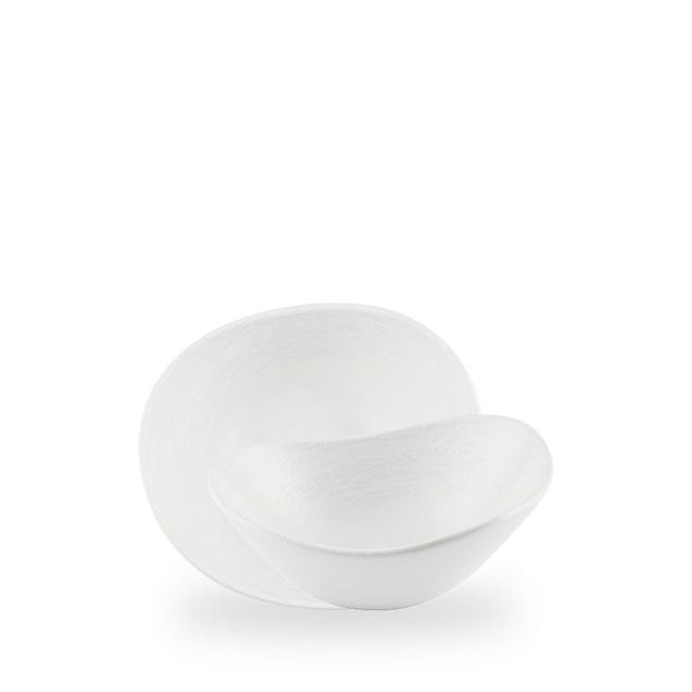 Inked Elements Ice / Opal Organic Bowl  / 20cm 5.3cm 34cl