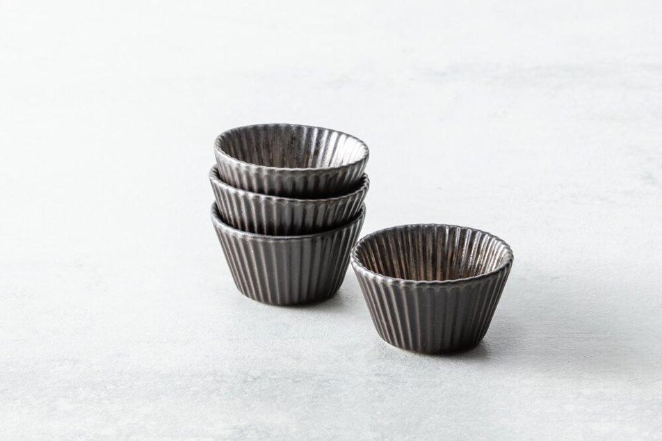 ACCESSORIES Mini-Tarte-Dish metallic - 70ml - Ø7cm - H:40cm
