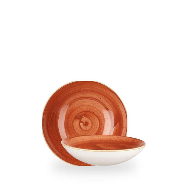 Stonecast Spiced Orange Coupe Bolle 18.2Cm