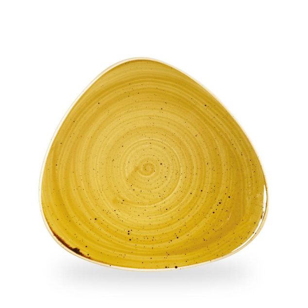 Stonecast Mustard Lotus Tallerken 31.1Cm