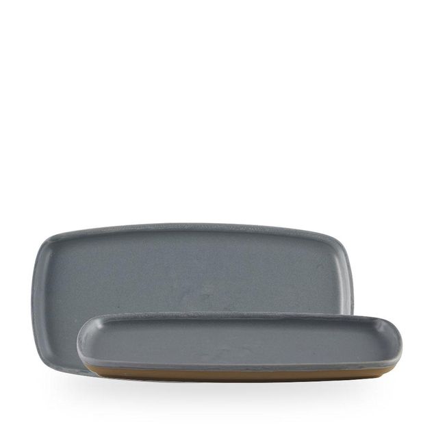 Emerge Seattle Grey Oblong Tallerken 30 X 14.7Cm