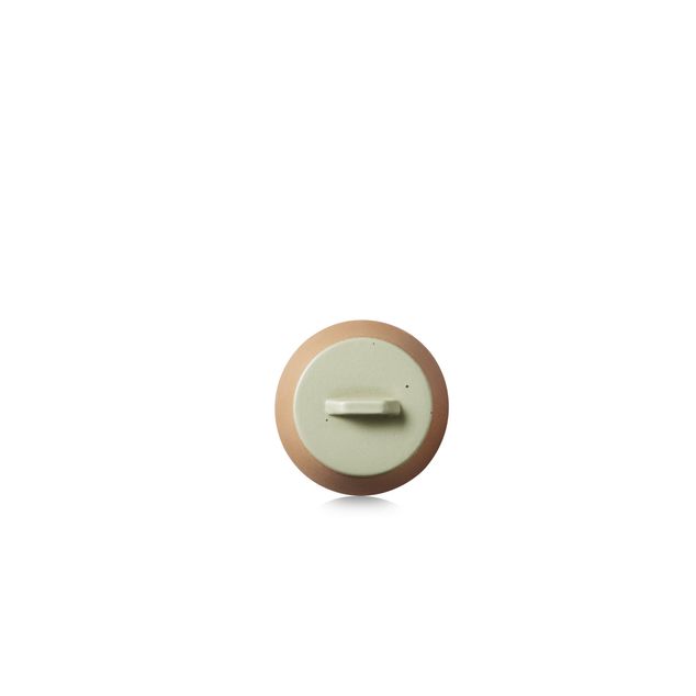 CONTRE JOUR Bowl With Lid 20cl Almond green