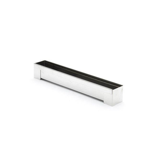 Squar Yule Log St/Steel Rem. Ends 30X4 Cm