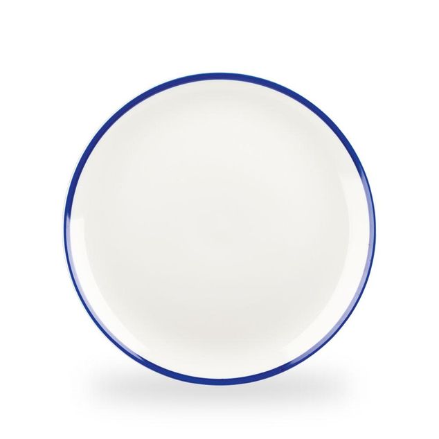 Retro Blue Coupe Tallerken 28.8Cm