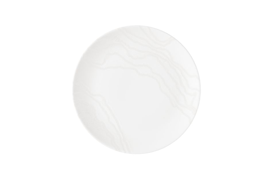 Inked Tide White Evolve *  Coupe Plate * 26cm