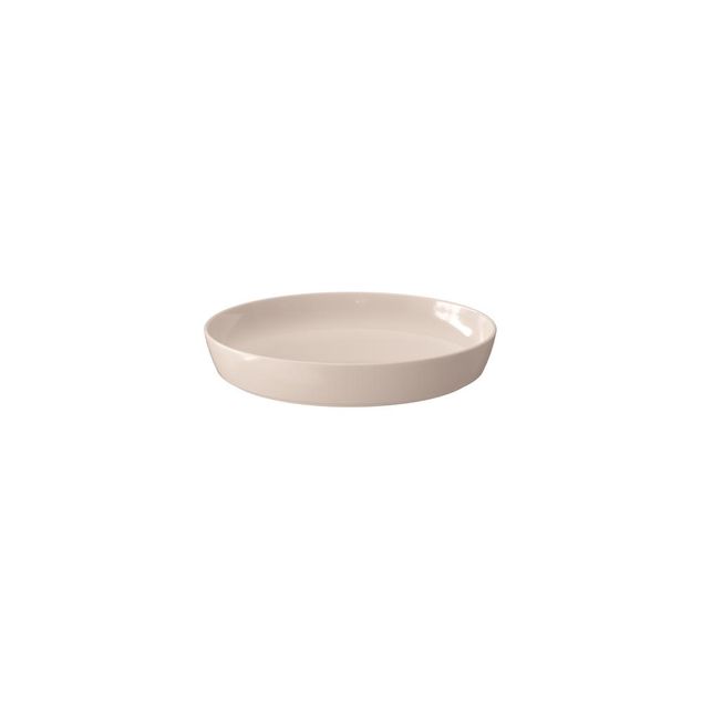 Iconic La Boule Bowl flat beige 240x40mm