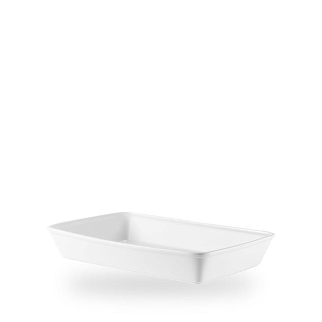 White Cookware Rectangle Baking Ildfast 38 X 25 X 6.2Cm