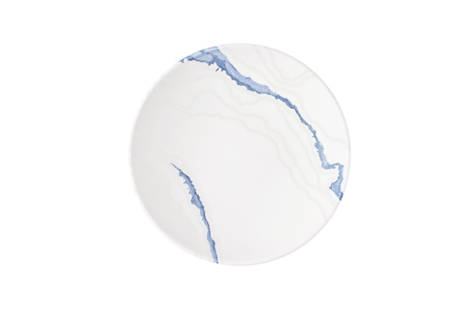 Inked Tide Accents Blue Evolve * Coupe Bowl * 24.8cm 113.6cl
