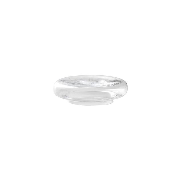GRAVITY Raised Plate 110x33mm crystal - H:33cm