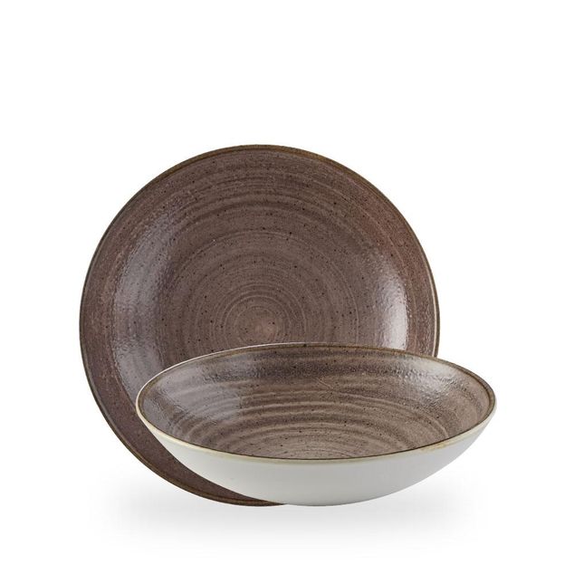 Stonecast Raw Brown Evolve Coupe Bolle 24.8Cm