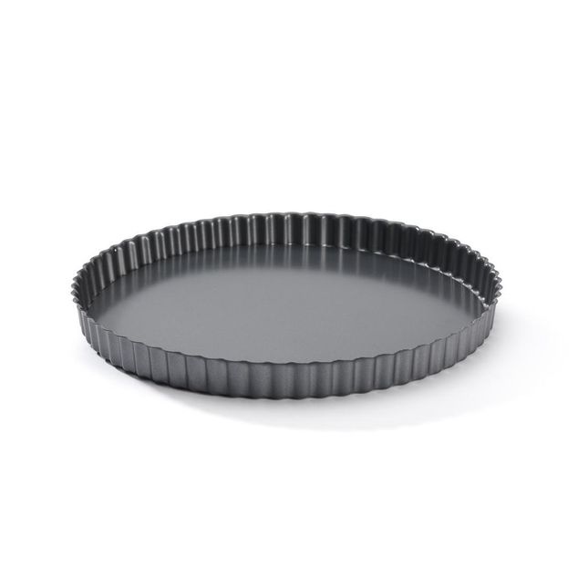 Round Fluted Tart Mould Loose Base ?32 Cm