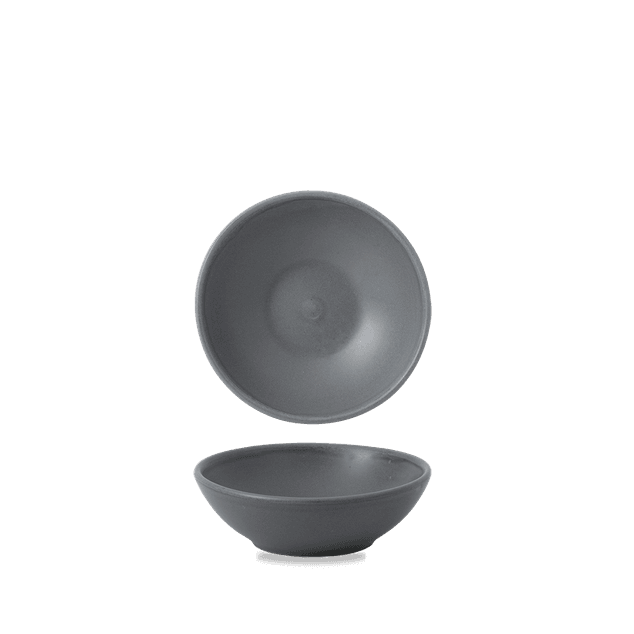 Seattle Grey Contour Shallow Bolle 20Cl H: 4Cm